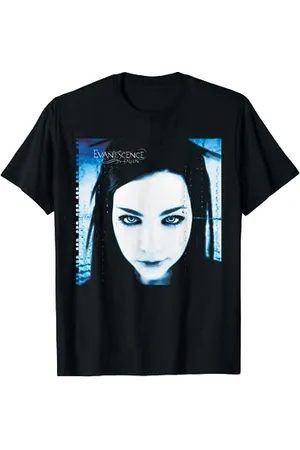 Evanescence Offizielles T-Shirt Fallen Album Unisex Erwachsene Klein Klassisch Kurzarm