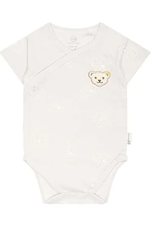 Steiff Unisex Baby Basic Wickelbody Kurzarm Unterwäsche, , 50