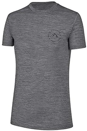 Black Crevice Damen Merino T-Shirt, , 44