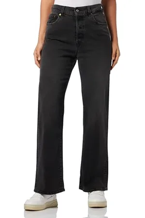 Replay Damen Jeans Becka, (Grau), 23W / 32L