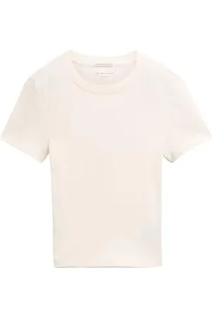 TOM TAILOR Mädchen Kinder Basic T-Shirt mit Rippstruktur, , 128