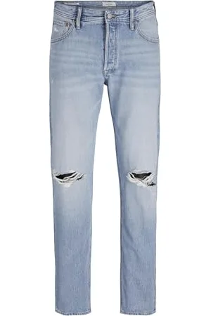 JACK & JONES Male Relaxed Fit Jeans JJICHRIS JJORIGINAL SBD 921 SN Relaxed Fit Jeans