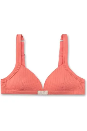 Sanetta Mädchen Soft-Cup Bra Rosa | Bequemer und angenehmer BH ohne Bügel für Mädchen aus Viskose-Baumwoll-Mix. Mädchen BH 70A