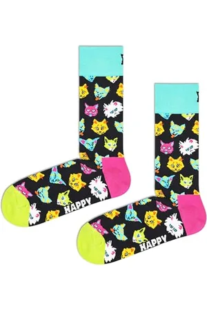 Happy Socks Damen Funny Cat Sock, , 36-40