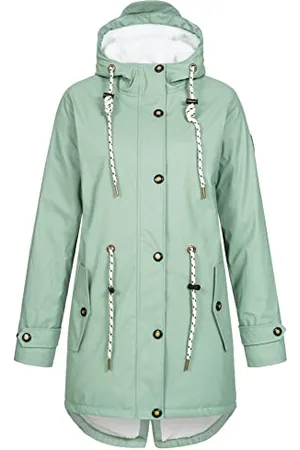 DEPROC-Active Deproc Active Damen Friesennerz Ankerglut Halifax New Women Regenjacke, , 36