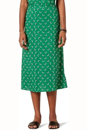 Amazon Damen Midirock aus Georgette, , 42