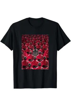 Squid Game Mitarbeiter von Front Man & The Masked Men Guards T-Shirt