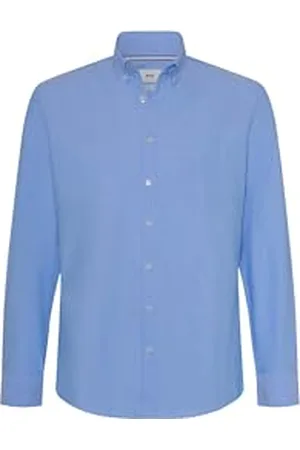 Brax Herren Style Daniel U Herrenhemd in Feiner Oxford-qualität Hemd , , XXL