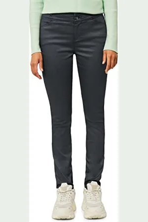 Street one Damen A375847 Stoffhose High Waist, , 46W / 30L EU