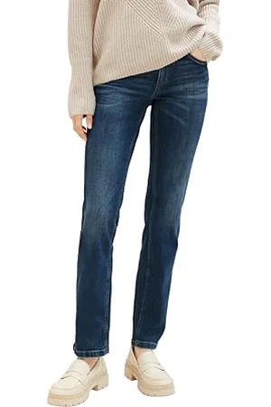 TOM TAILOR Damen 1008119 Alexa Straight Jeans, , 29W / 32L EU