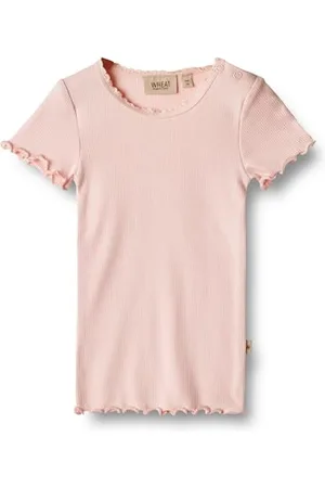 WHEAT Rib T-Shirt Kurzarm Katie- Mädchen - ÖkoTex Standard