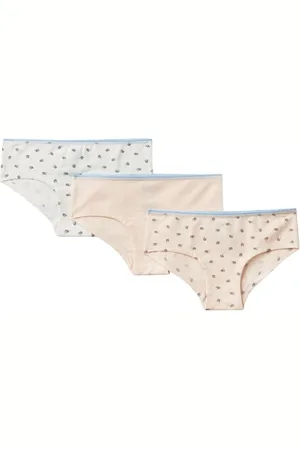 Benetton Mädchen Set 3 Coulotte 378y0s01r Unterwäsche, , XL