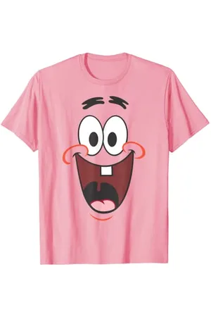 Spongebob Patrick Big Face Smile T-Shirt