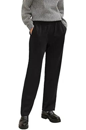 TOM TAILOR Damen 1034231 Loose Fit Stoffhose, , 34W / 32L