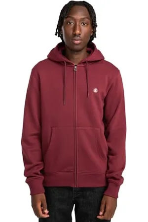 Element Cornell Classic - Kapuzenpulli mit Reißverschluss - Männer - Rot