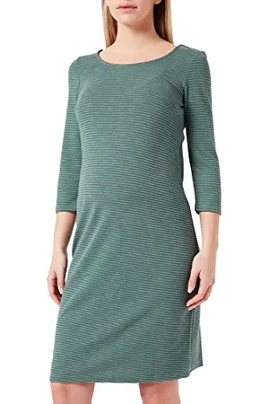 Noppies Maternity Damen Dress 3/4 Sleeve Zinnia Kleid, Duck Green-P721, XL