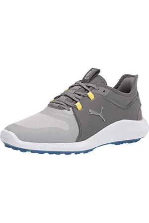 PUMA Herren Ignite Fasten8 Golfschuh, High Rise Silver/Quiet Shade, 42.5 EU