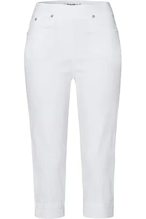 Brax Damen Pamina Capri Light Denim Modische Jeans- Capri Capri- Jeans, , 36W / 30L