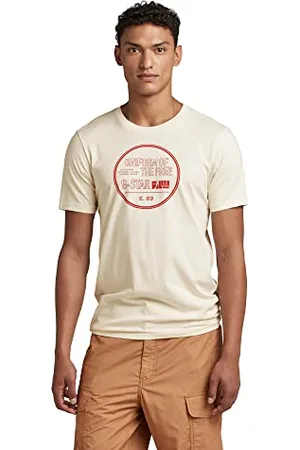 G-Star RAW Herren Chest Graphic Slim T-Shirt, , XL