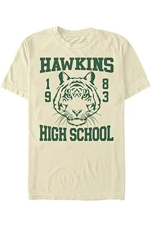 Stranger Things Herren Hawkins High Tiger 1983 Short Sleeve T-shirt, , S