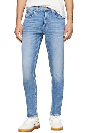 Tommy Hilfiger Herren Jeans Hose Austin Slim Fit, Blau ( Medium), 29W/36L