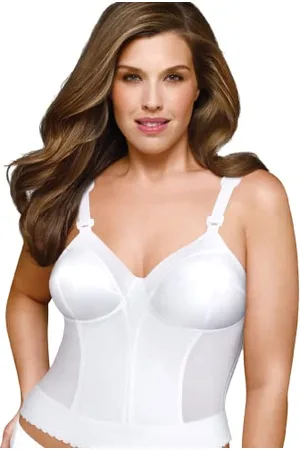 Exquisite Form Damen Rückenverschluss Longline BH, , 105C