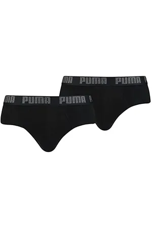 PUMA Slip, Basic Herren brief (2er Set), Schwarz (Schwarz), Small