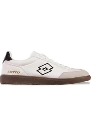 Lotto VINTAL Unisex Sneaker, White/Black, 45 EU