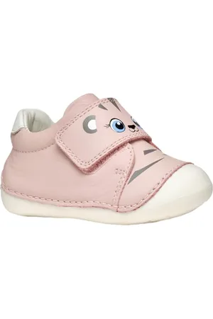 Geox Baby-Mädchen B TUTIM B Sneaker, Rose/White, 22 EU
