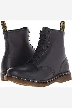 Dr. Martens 11822002 8 Eye Boot Amphibians Unisex Black Nappa EU 38