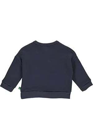 Green Cotton Baby Boys Polar Walrus Sweatshirt, , 86
