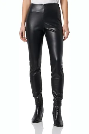 QS by s.Oliver Leggings in Leder-Optik