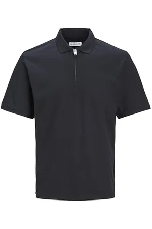 JACK & JONES Herren JJEMAC Zip SS Polo SN Jogginghose, ,S