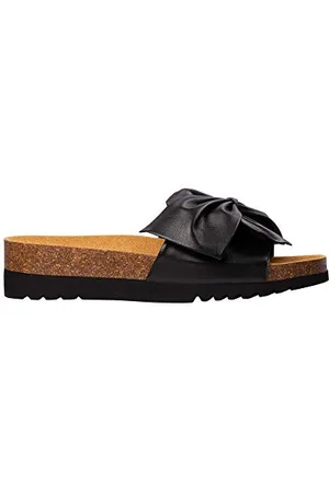 Scholl Damen Bowy Slide Sandal, Nero, 41