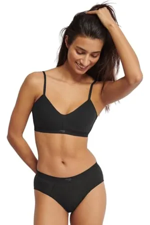Sloggi Damen Ever Ease Hipster 2P, Black, L