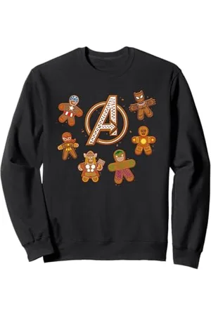 Marvel Avengers Gingerbread Cookies Holiday Sweatshirt