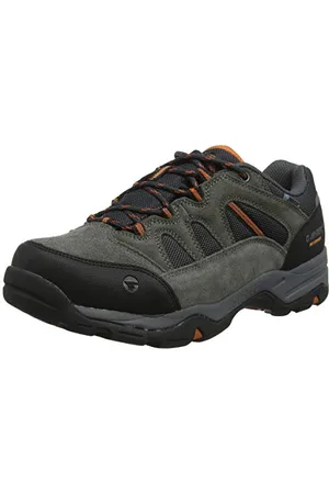 Hi-Tec Herren Banderra Ii Low Wp Wide Trekking-& Wanderhalbschuhe, Grau (Charcoal/Graphite/Burnt Orange 51)