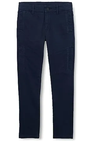QS by s.Oliver Junior Jungen Hose lang, Pete Regular Fit Blue 146/REG