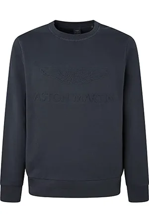 Hackett Herren Amr Embossed Crew Sweatshirt, , M