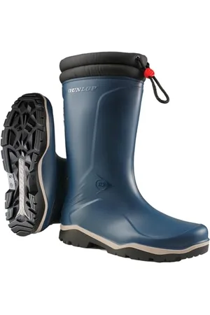 Dunlop Sports Herren Blizzard Gef tterte Stiefel, Blue Grey Black, 46 EU