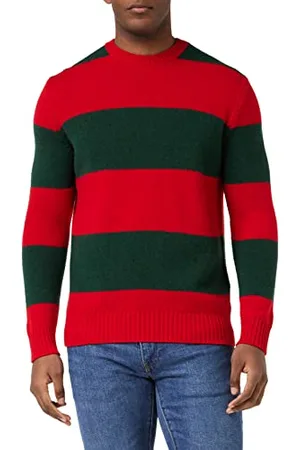 Benetton Herren G/C M/L 103MK1N24 LANGÄRMLIGER Pullover MIT Rundhalsausschnitt, , XXL