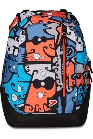 7 for all Mankind Zaino Double Jungle, Kinder und Jungen Double Jungle Rucksack, Blue, DIMENSIONI: 27X42X19 CM; Capacità: 26 LT