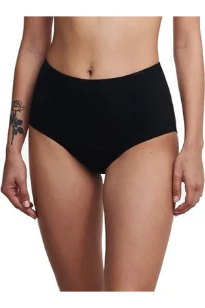 Chantelle Essential| Periodenunterwäsche Slip Mit Hoher Taille Nimmt Bis Zu 4 Tampons | Umweltfreundlich Innovation | Bequem Und Unsichtbar | Damen Unterwäsche