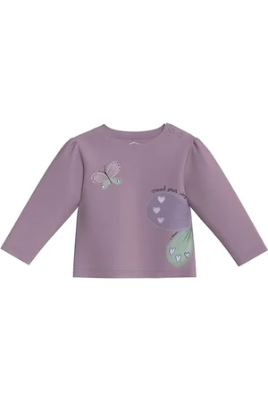 QS by s.Oliver Langarmshirt mit Frontprint
