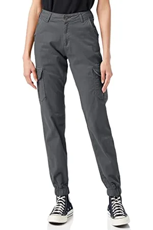 Urban classics Damen Ladies High Waist Cargo Pants Hose, , 31