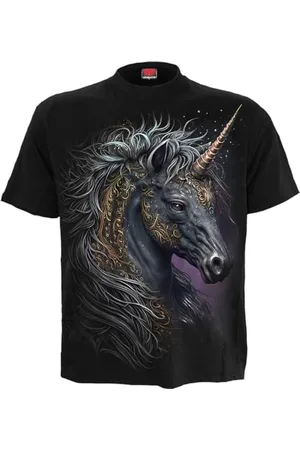 Spiral Celtic Unicorn Männer T-Shirt M