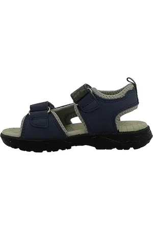 Lurchi Herren 74L1303006 Sandal, Navy-Grey, 33 EU Weit
