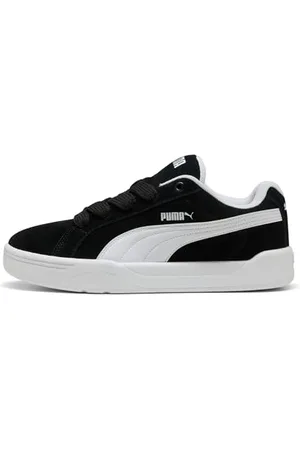 PUMA Unisex Park Lifestyle Easy SD Sneaker, Black White, 42.5 EU