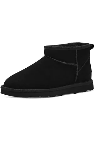 QS by s.Oliver Damen Boots aus Leder Gefüttert, (Black), 39 EU