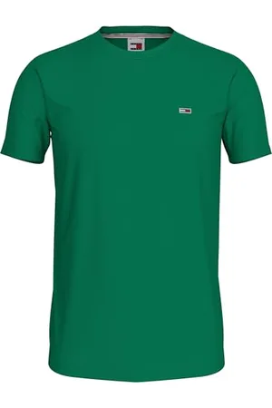 Tommy Hilfiger Herren 2er Pack T-Shirts Kurzarm aus Baumwolle, Mehrfarbig (Green Malachite/White), XS